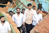 Mangaluru: JD(S) MLC S.L. Bhojegowda visits Nagori landslide, Someshwar erosion-hit areas